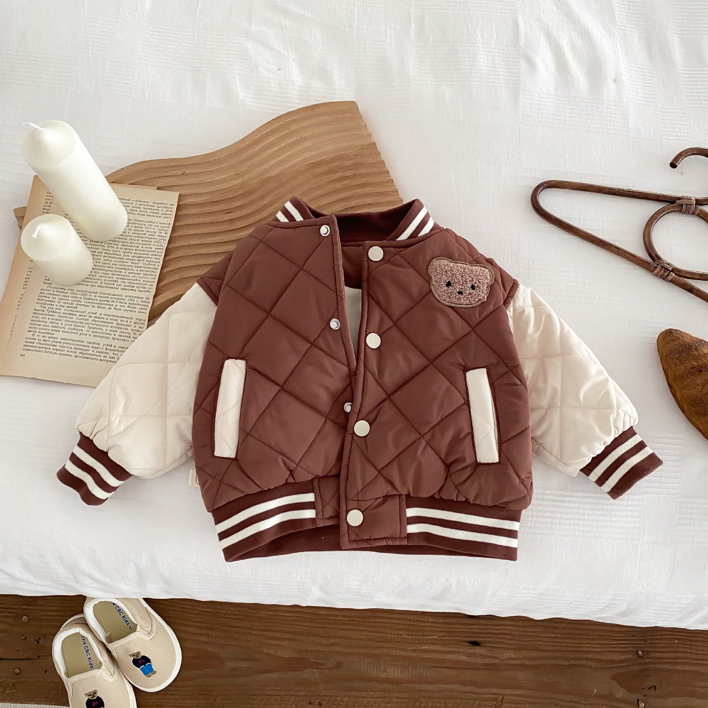 Nubo Teddy Baseball Jacket