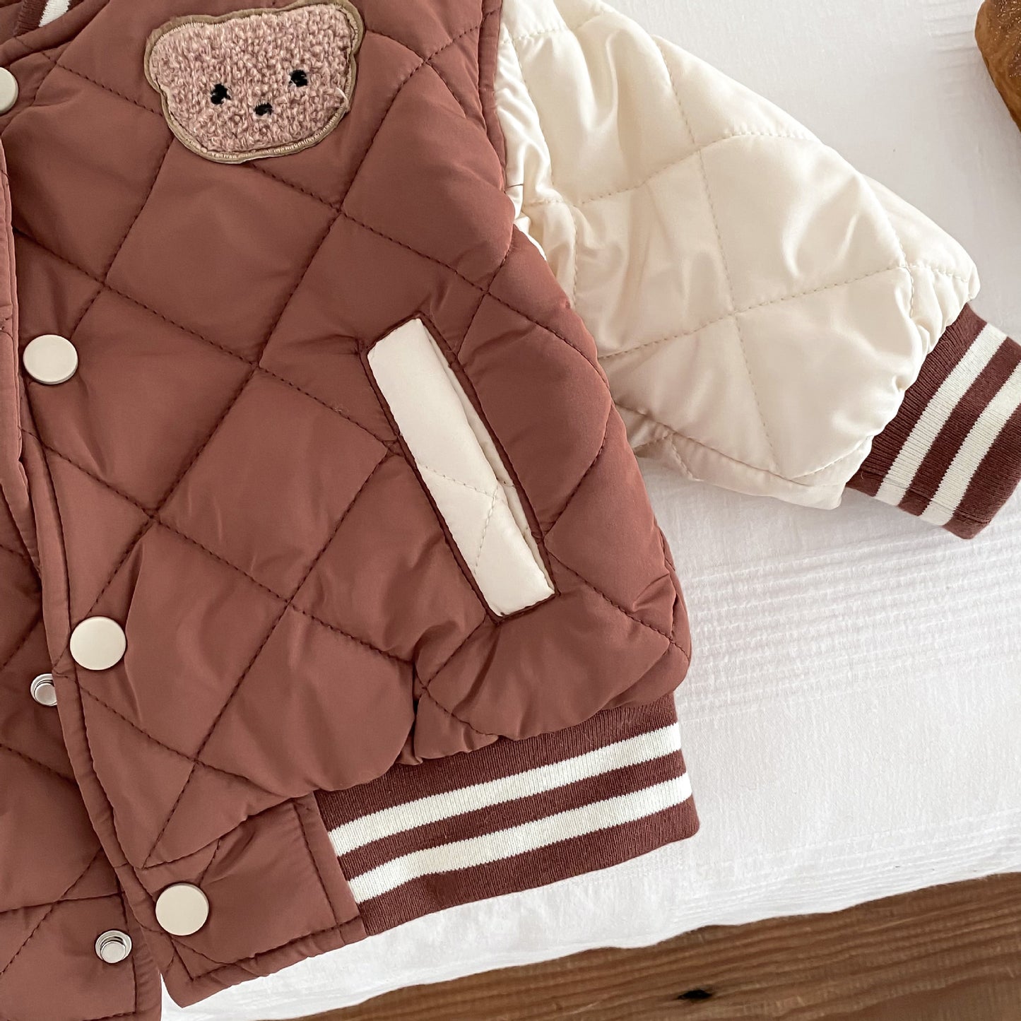Nubo Teddy Baseball Jacket