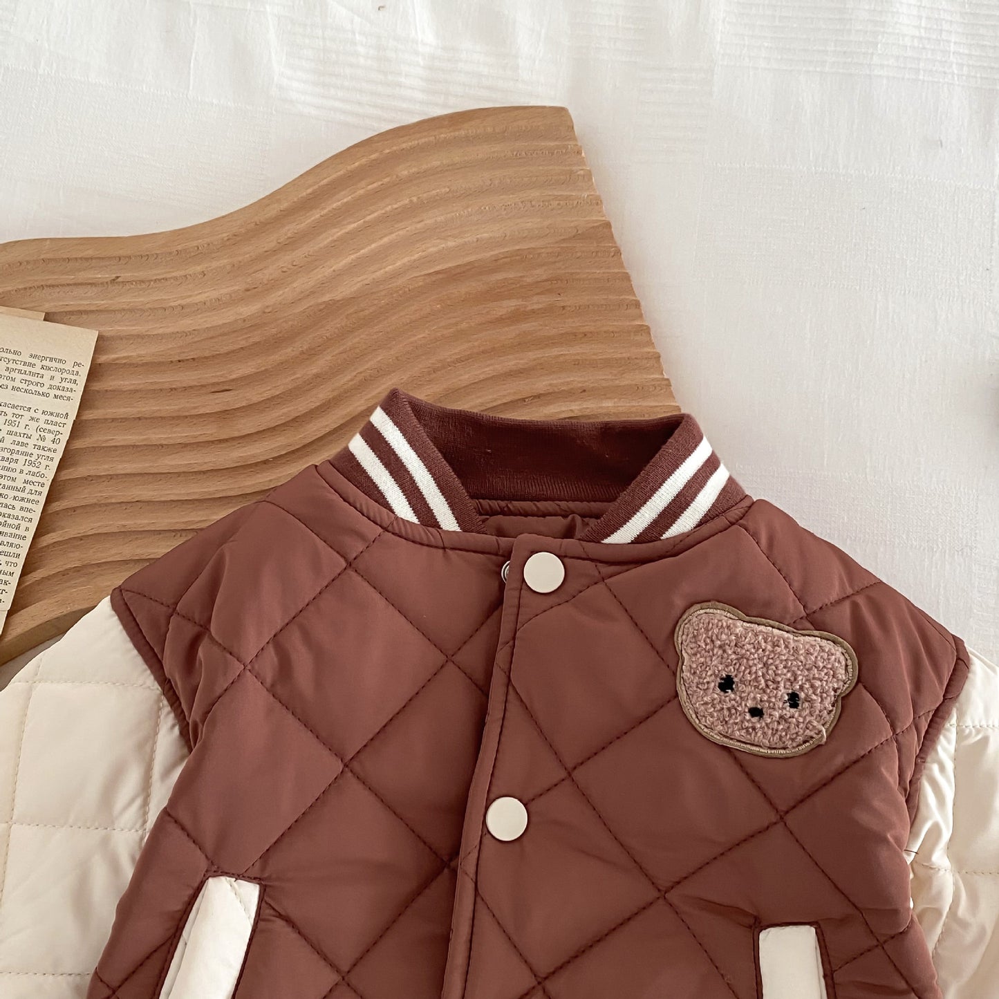 Nubo Teddy Baseball Jacket